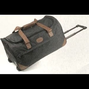 Bella Russo Oxford Duffel Bag Nwot 